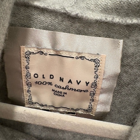 Women’s 100% Cashmere turtle Neck Sweater Gray Size M - Picture 3 of 6